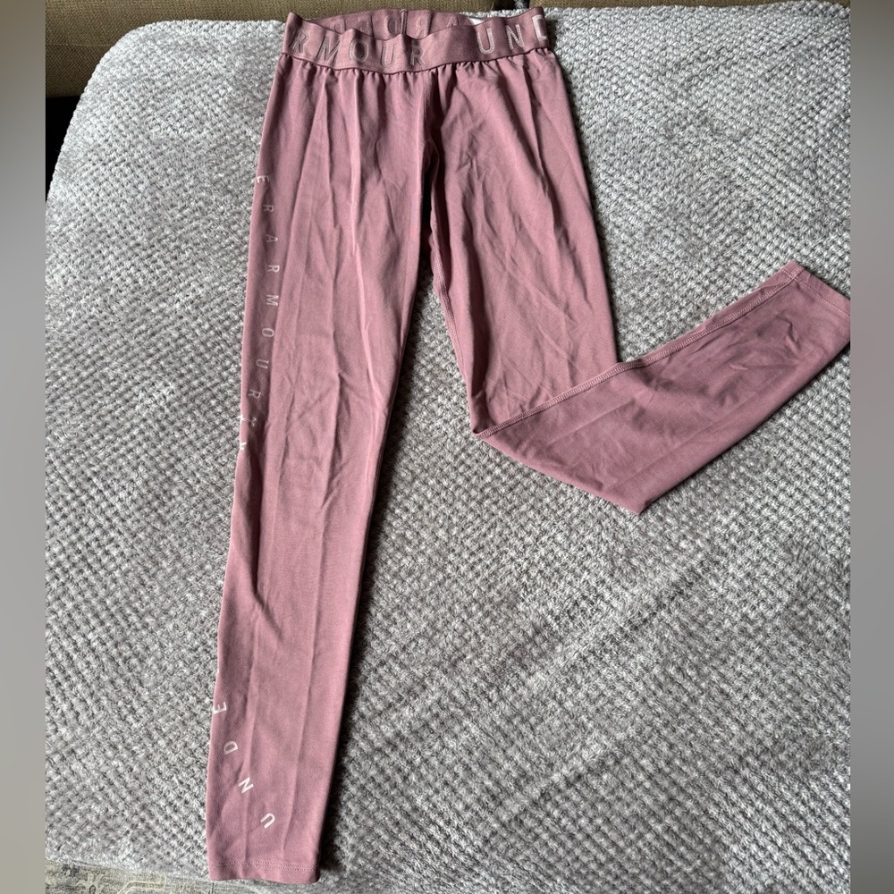 Pink Leggings with Side Lettering